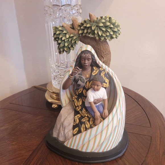KEITH MALLETT Griot Large Figurine # 78/5000 - Picture 1 of 9